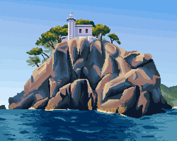 pixel rocks pixel rocks